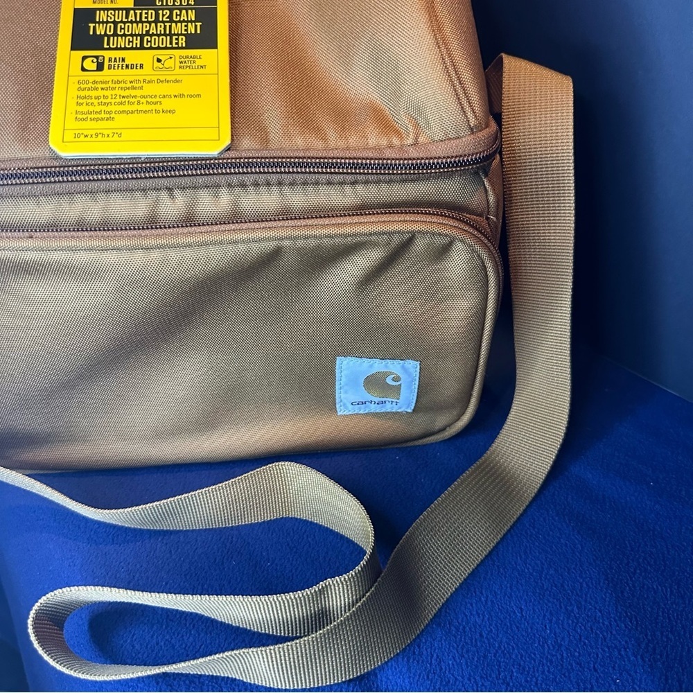 Carhartt Brown Insulated Lunch Cooler - Picture 6 of 7